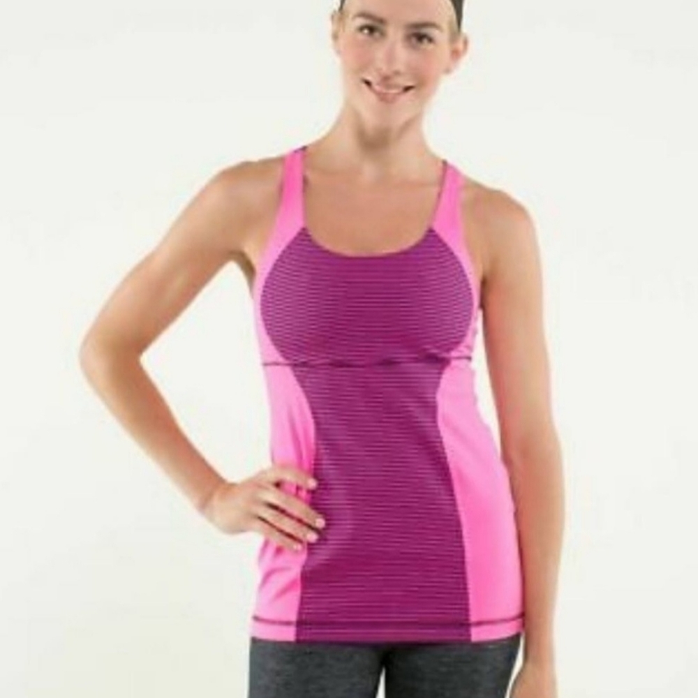 Lululemon Energy Tank In Plum - Picture 2 of 8